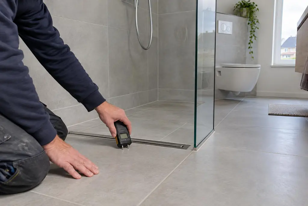 Lekdetectie Abcoude – badkamer in een nieuwbouwwoning